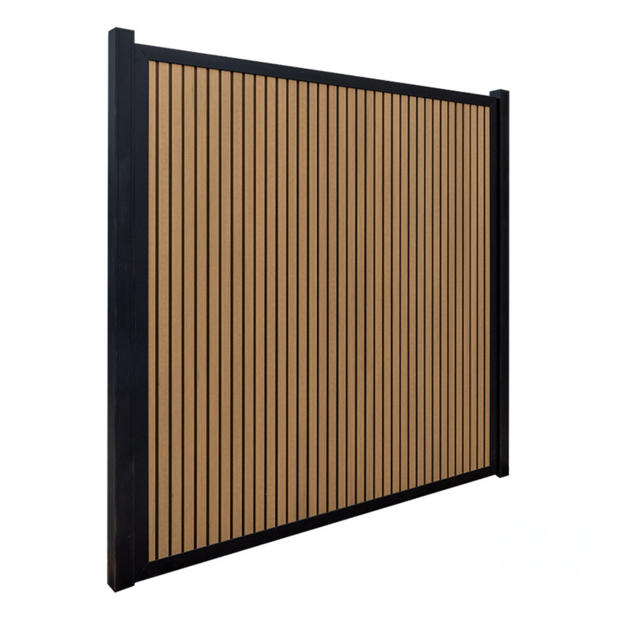 Elephant Schutting Dark Line Stripes Oak and Black Co-Ex 180x180cm